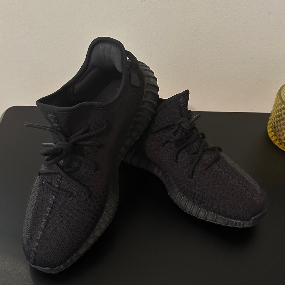 Adidas Yeezy Boost 350 V2 Black Non-Reflective Size 10